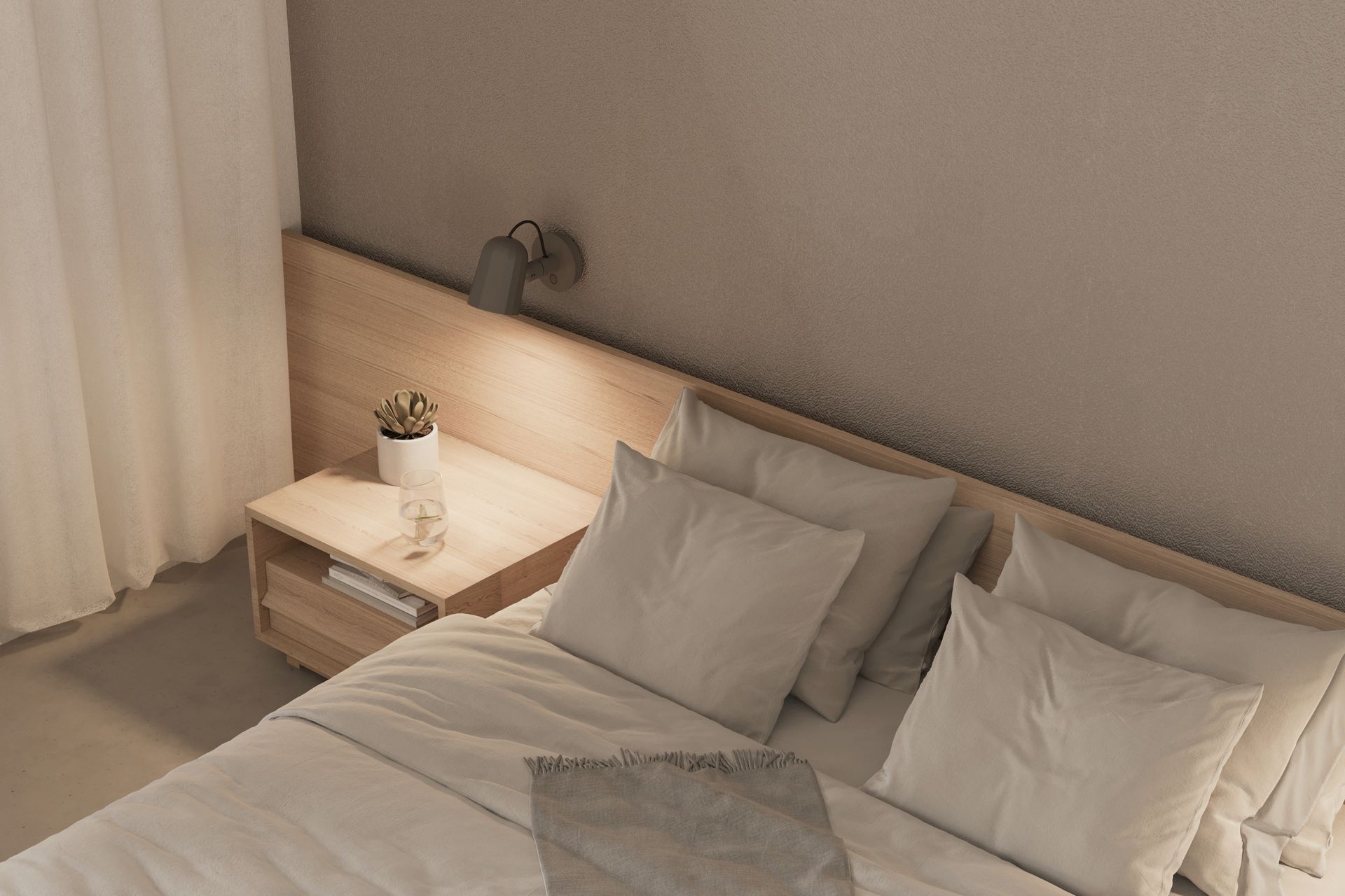 Bedroom design.