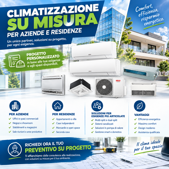 Riqualificazione impianto con sistema ibrido