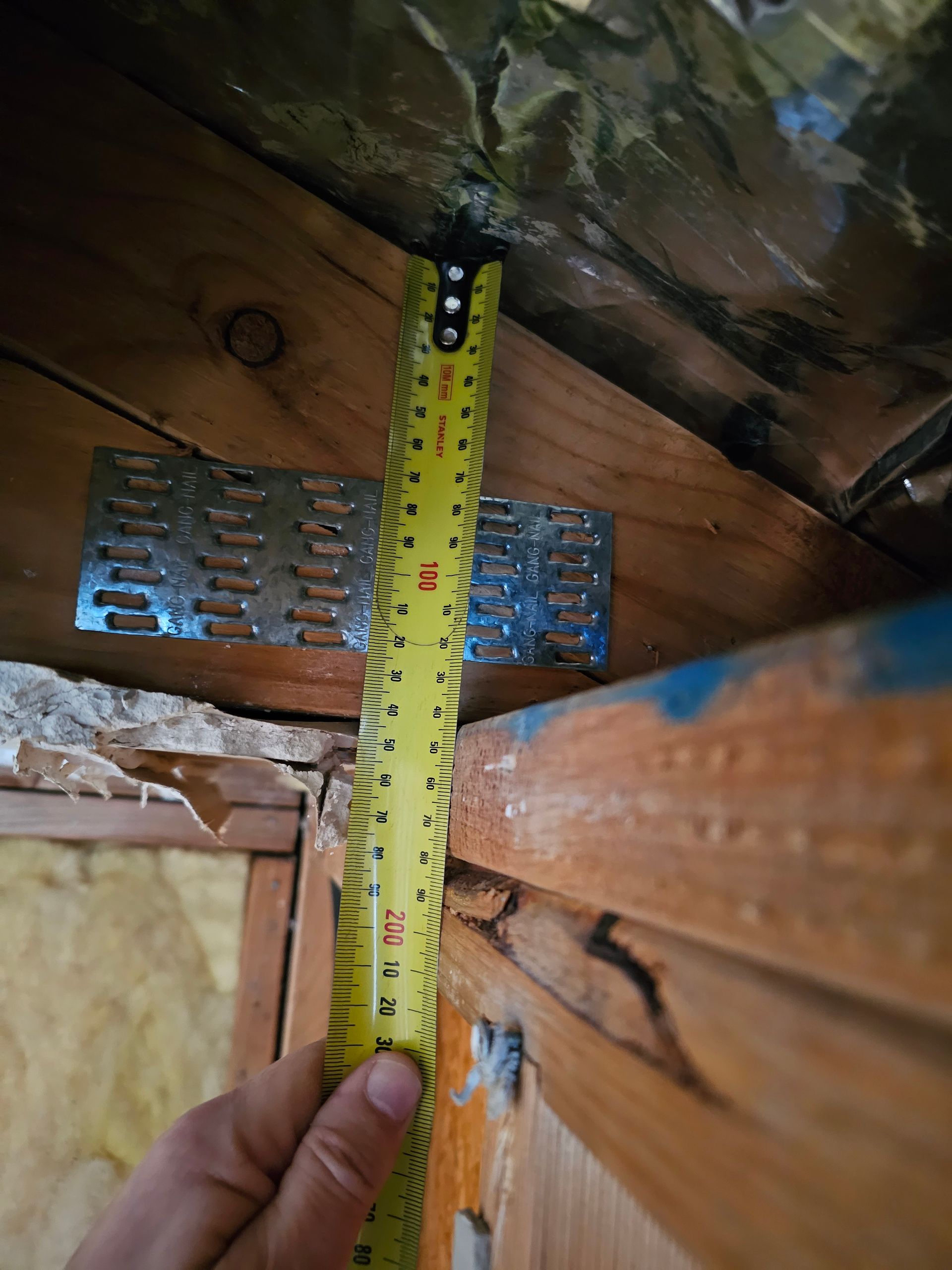 On-site measuring and detailing support for a timber frame and roof truss project in Caringbah, Sydney.