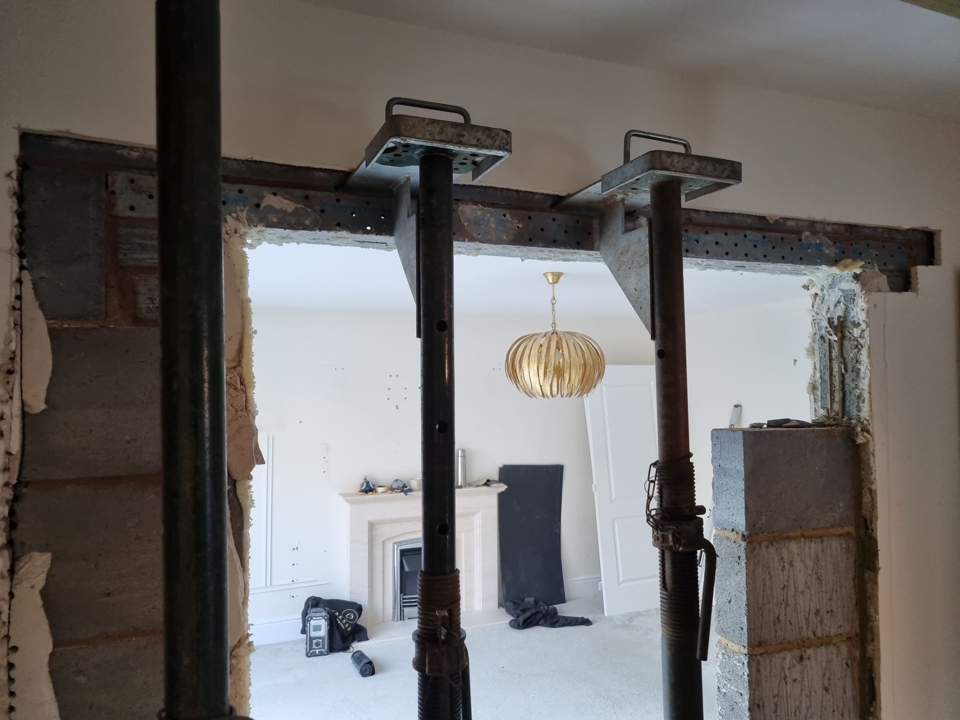 Structural Acro Knock through structural walls structural repairs load