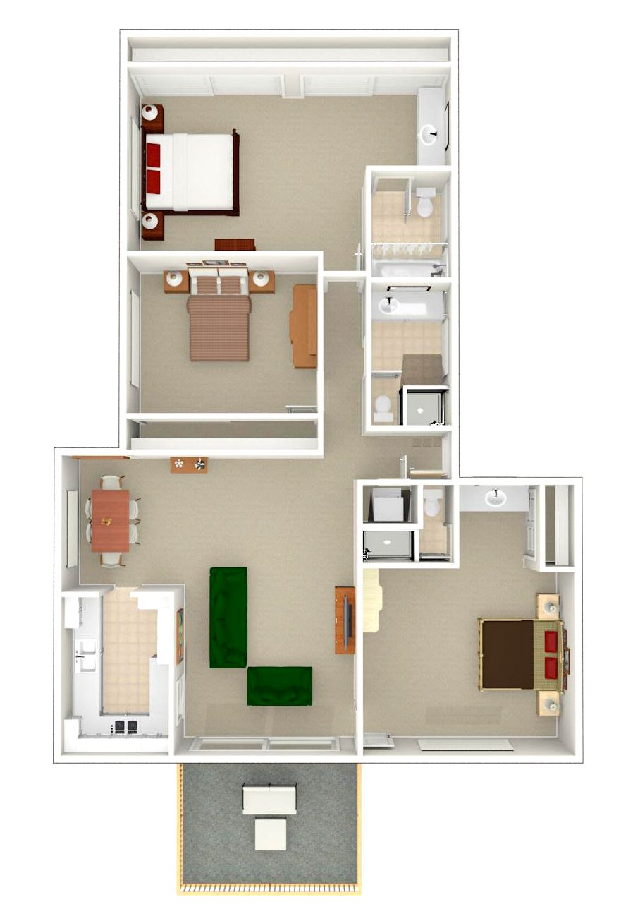 3 Bed | 3 Bath