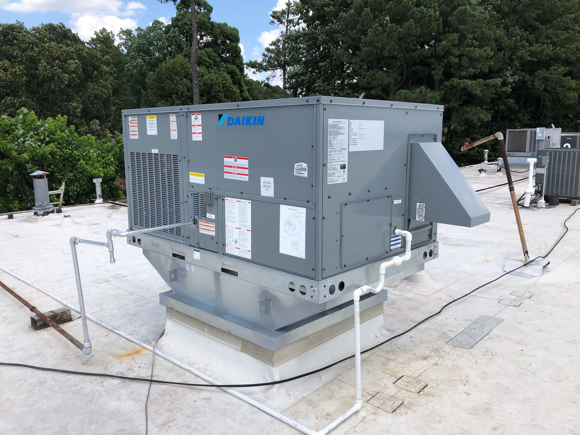 Commercial Package unit. Commercial Hvac Service
