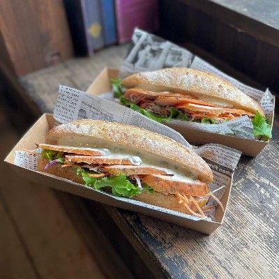 スモークチキン・サンドイッチ