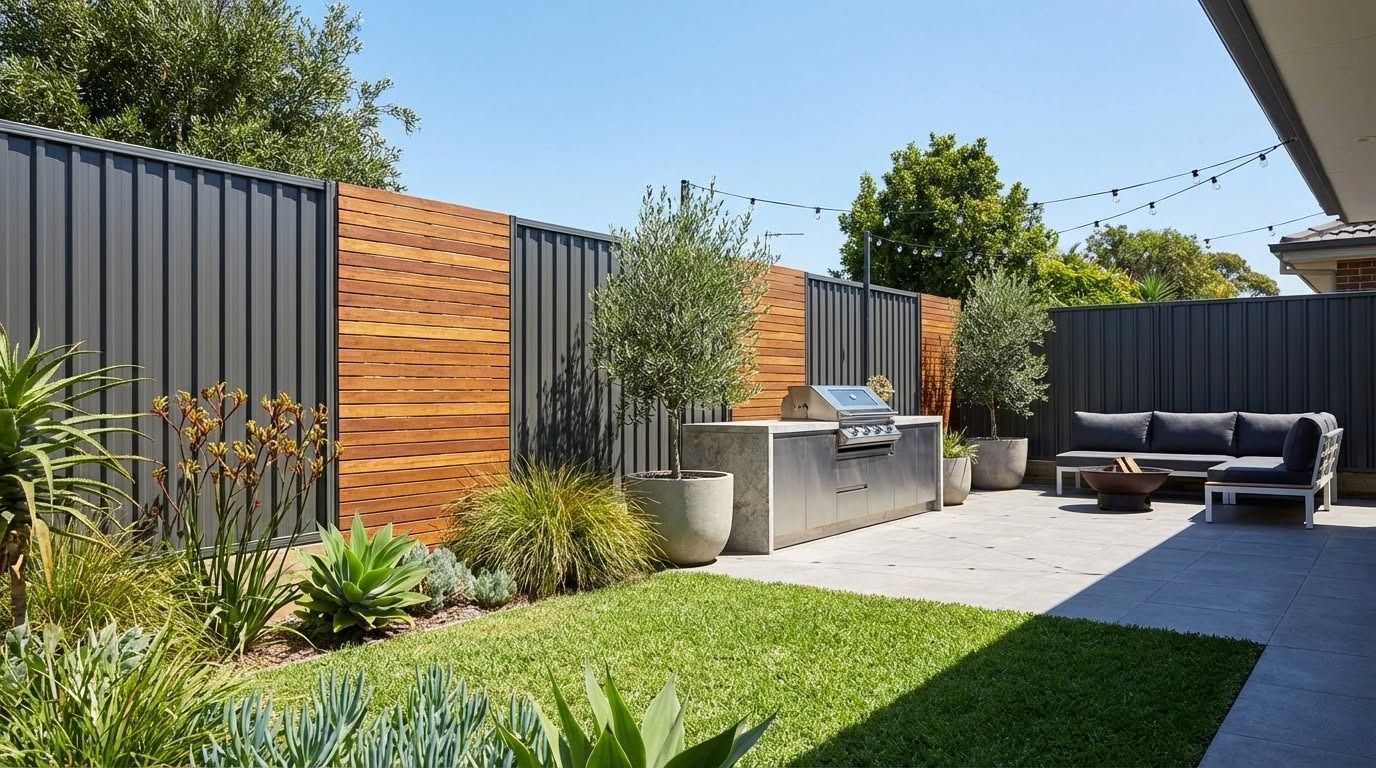 Black Gosford Fencing