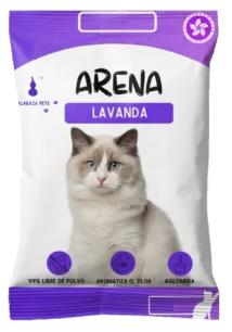 Bolsa de arena para gatos 