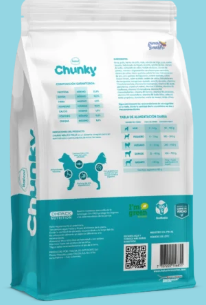 Bolsa de comida para perros, marca 