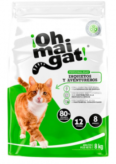Bolsa de comida para gatos 