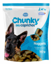 Bolsa de golosinas para perros con un perrito, 