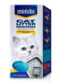 Caja desodorante para arena para gatos