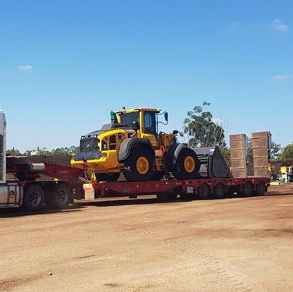 Low loader hire