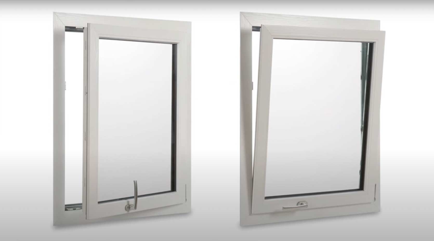 finestre bianche in pvc