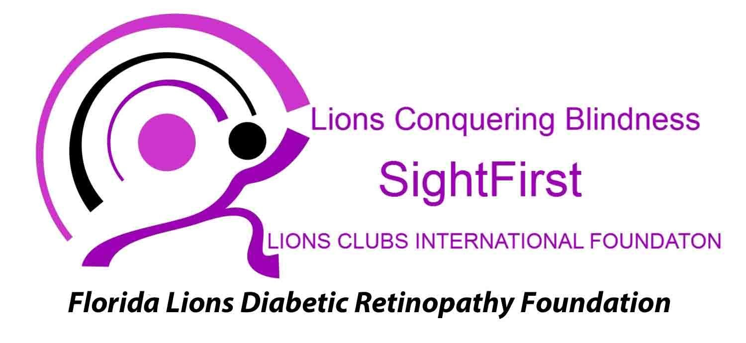 The logo for the florida lions diabetic retinopathy foundation