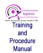 A picture of a training and procedure manual.
