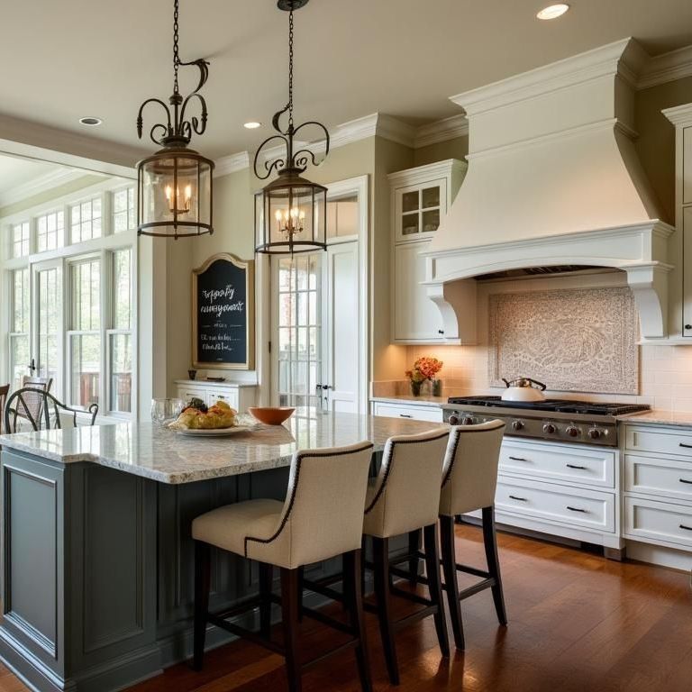 A kitchen with white cabinets and a stove top oven
