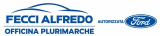 Logo di un'officina di carrozzeria autorizzata Ford,