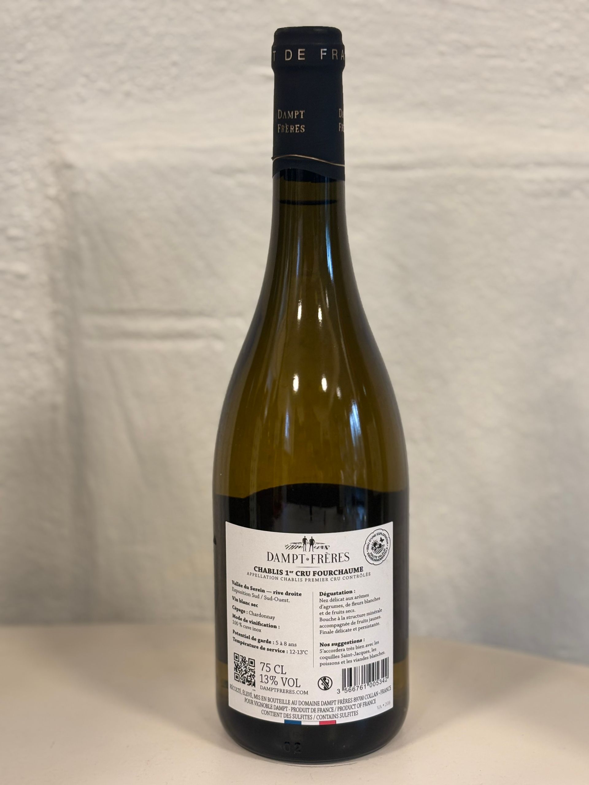 Dampt Frères Chablis Premier Cru Fourchaume 2022