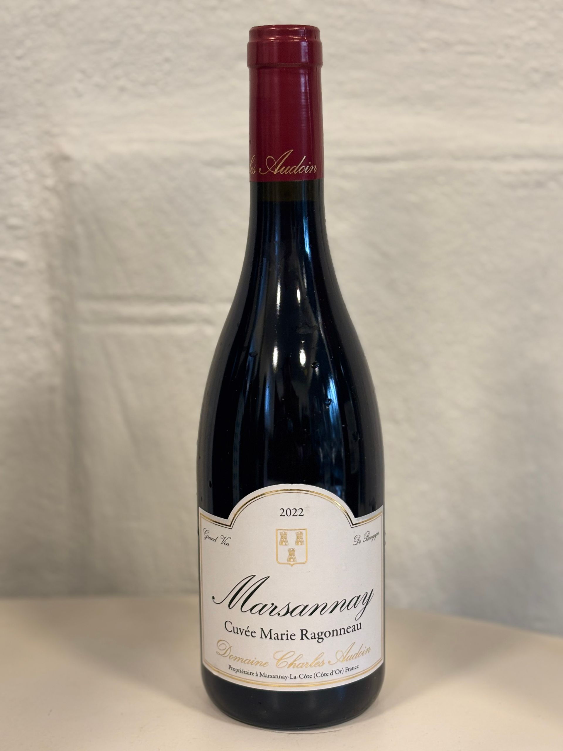 Domaine Charles Audoin Cuvée Marie Ragonneau