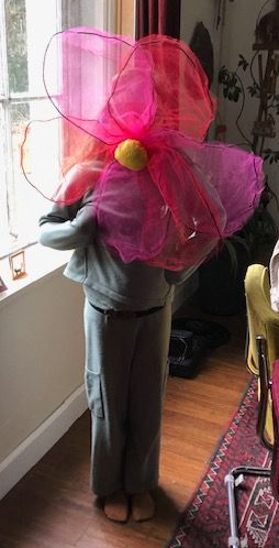 Verkleed als bloem
