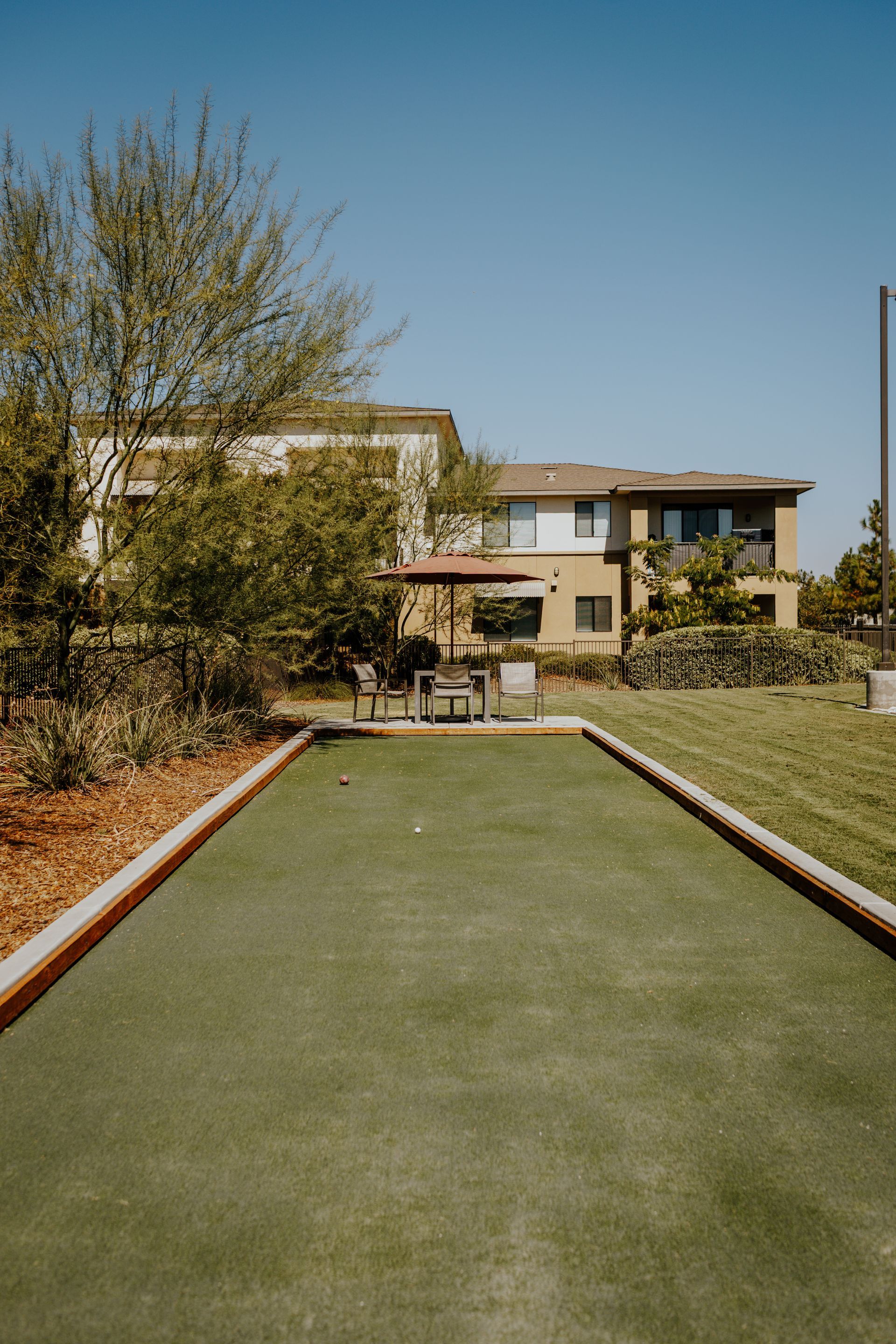 bocce court