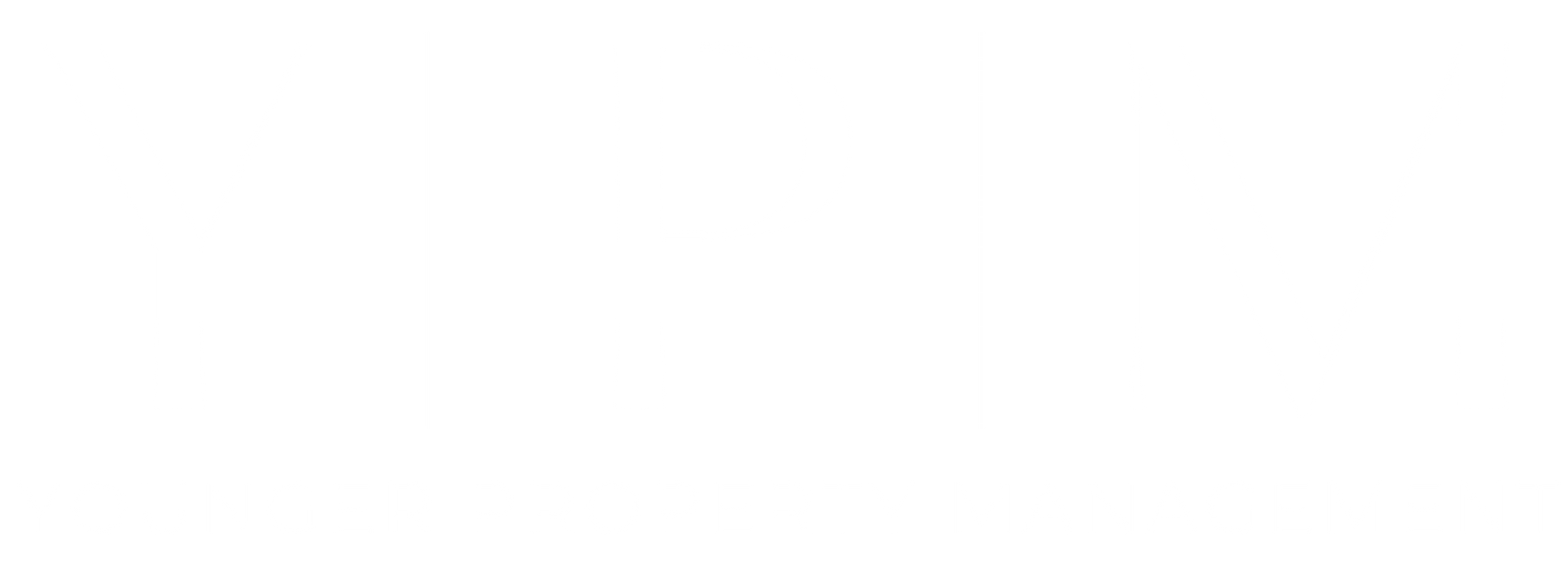 Younger Property Management Logo White