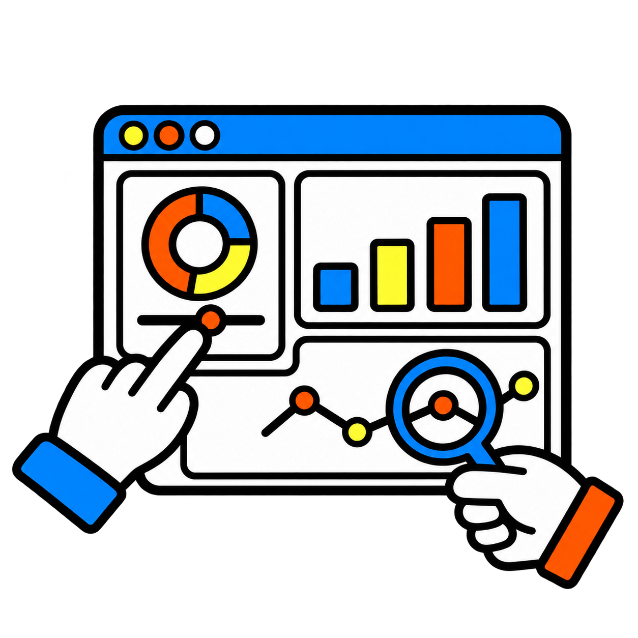 OhmCo's social media marketing software and tools.