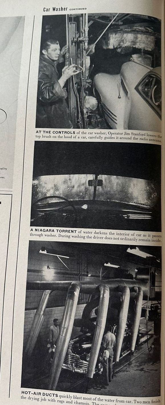Original LIFE Magazine feature on the first automatic car wash in the U.S. — and yes, I bought the actual 1947 issue to make sure it was legit. PAGE 2
