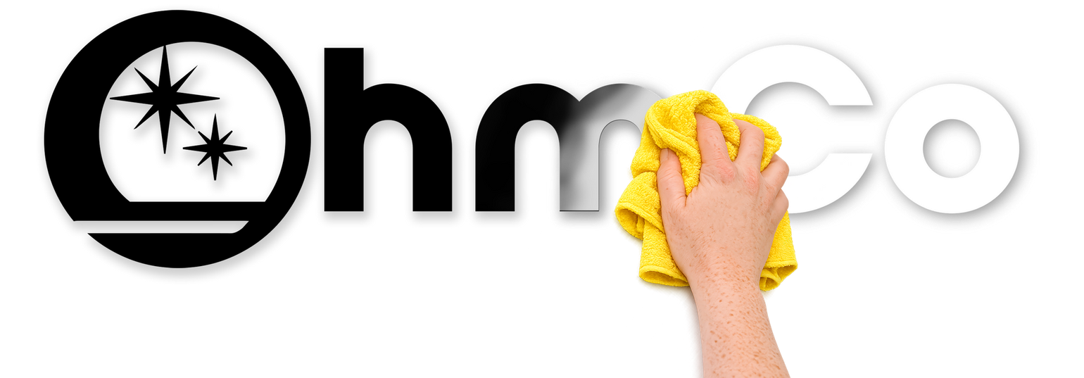 OhmCo carwash websites and carwash marketing agency yellow circle OHMCO_starsgraphic design