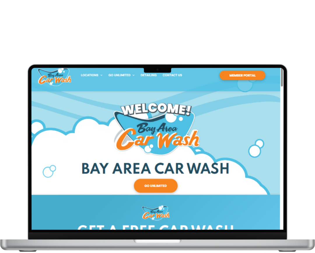 VISIT WEBSITE Four location express and full service CARwash in California carwash websites made by OhmCo, the best carwash websites in the wash and water treatment industry