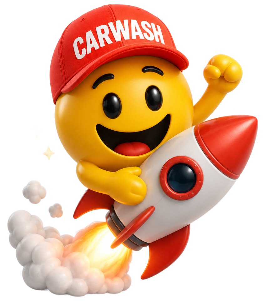 Emoji who is sad because his carwash membership platform doesn't work and he has to switch websites