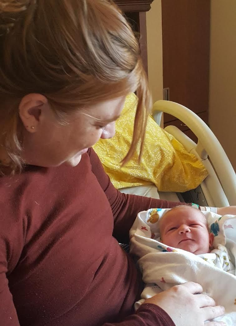 Iona's 1st day on this earth.