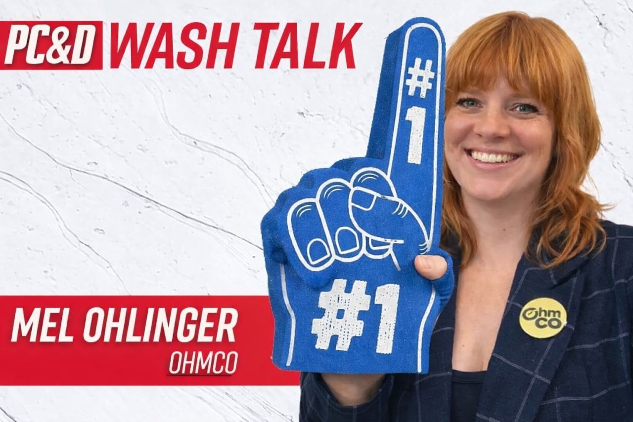 mel ohlinger, ohmco speaking at the european carwash show