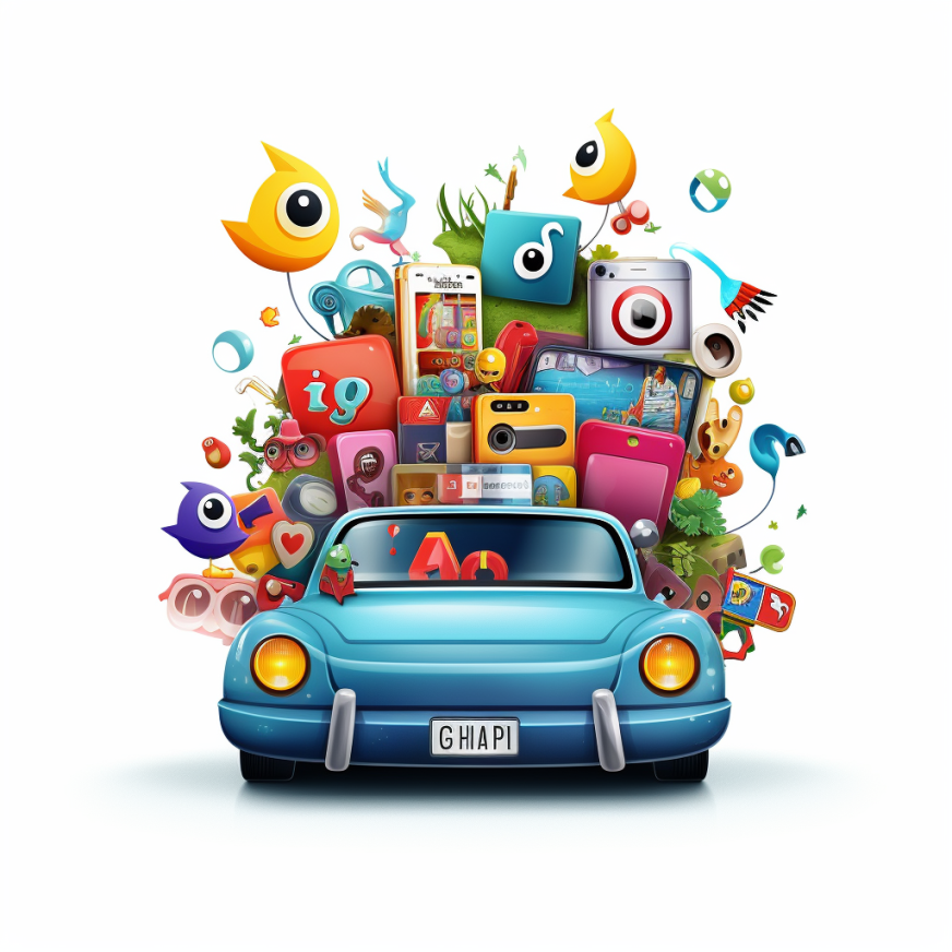 carwash social media platform sceduling software with a team to create and post content marketing