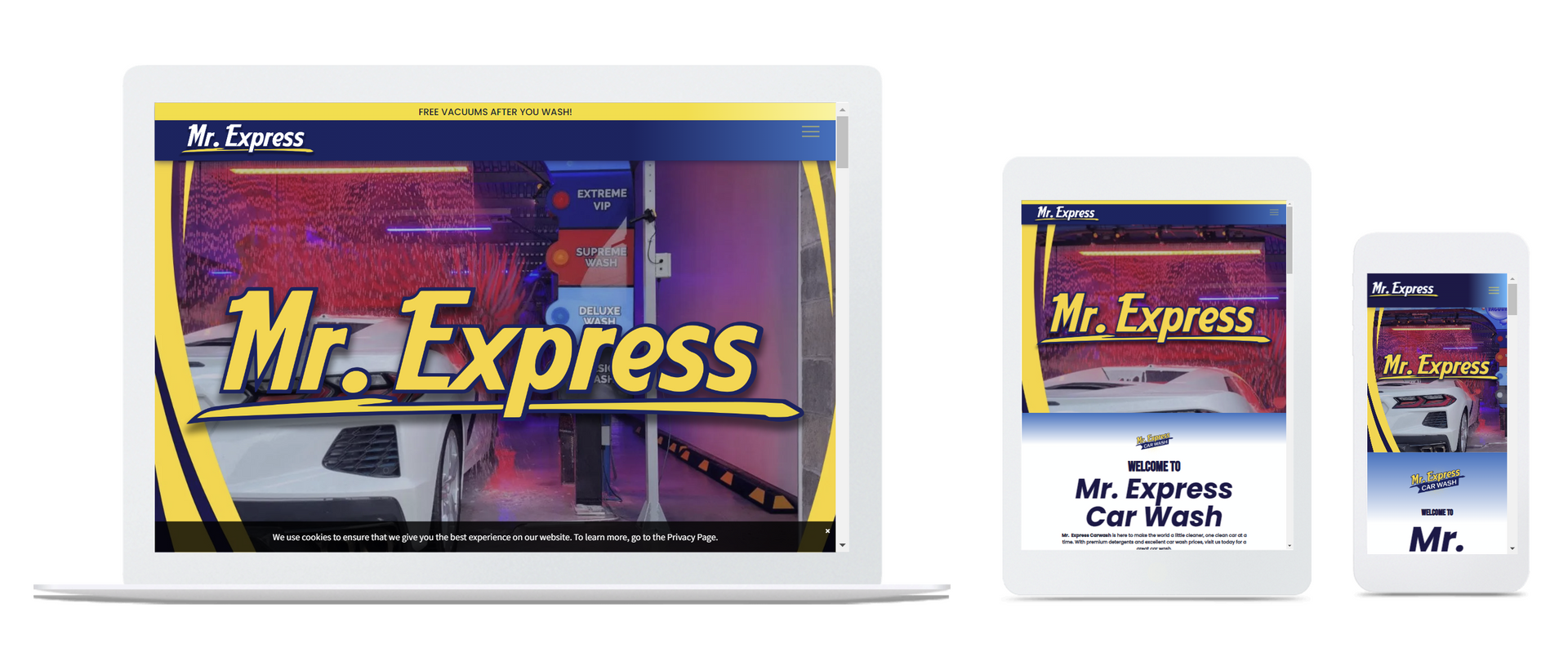 Ohmco carwash websites powered by Rinsed is a powerful tool for selling carwash giftcards and carwash memberships