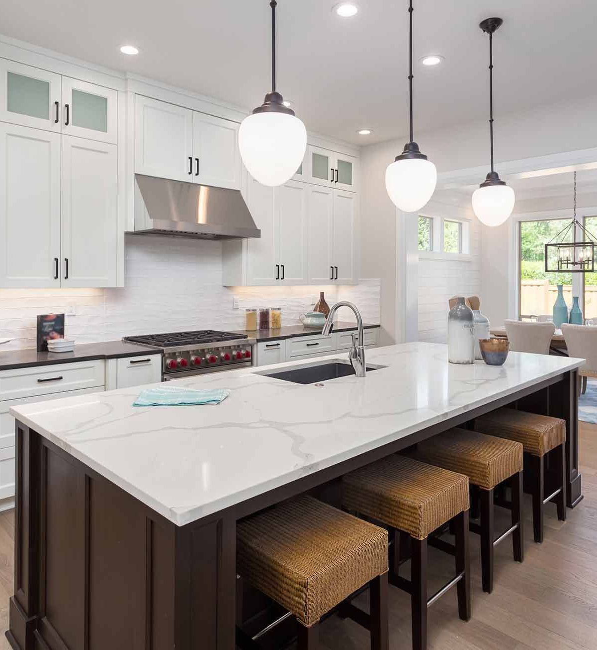 Enhance your home with Liberty Kitchen Design's exceptional bathroom remodeling services, where we mix luxury, functionality, and personalized design to create your ideal space.