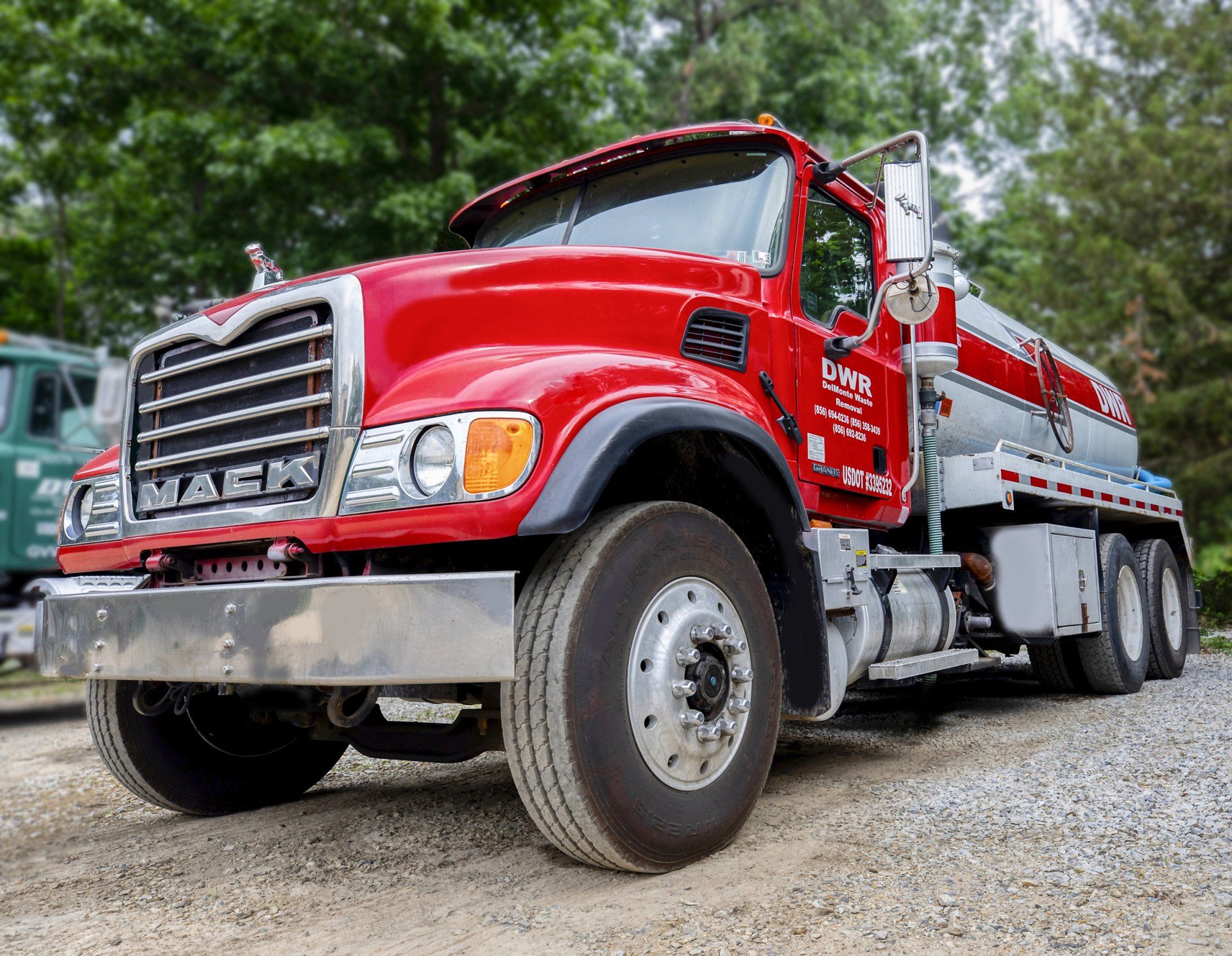 DWR Septic Service Truck — DWR Del Monte Waste Removal