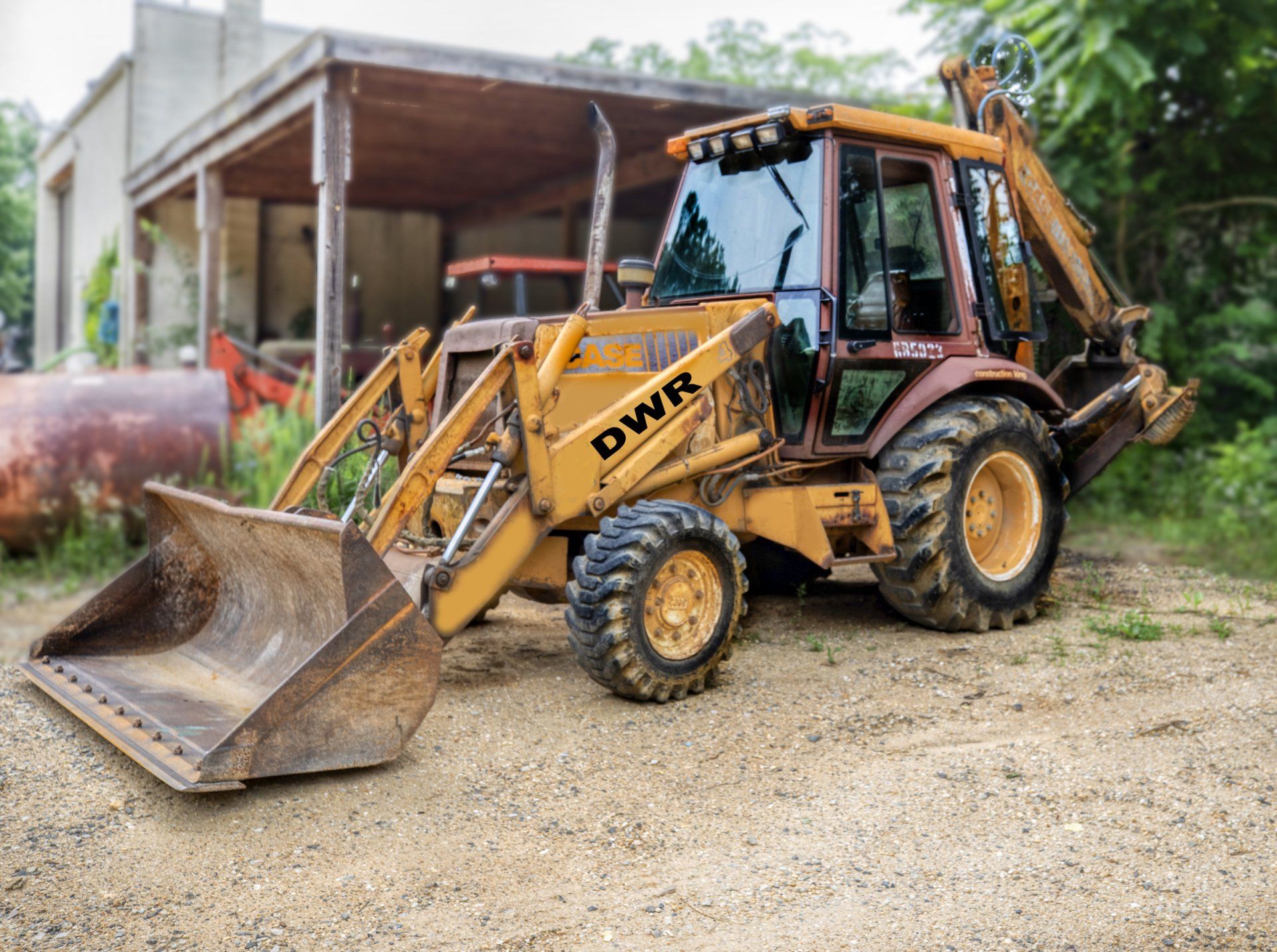 DWR Super K Backhoe Loader — DWR Del Monte Waste Removal