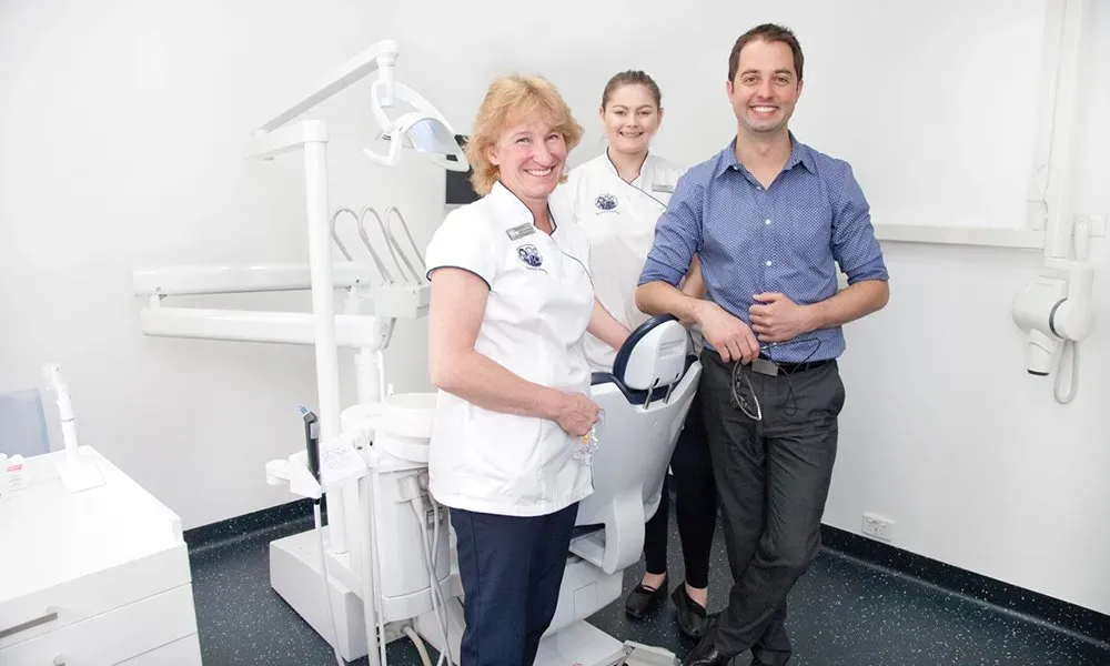 Group picture of two woman and a man | Rosny Park, TAS | Bayfield Dental