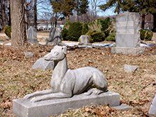 MCHS Aspin Hill Memorial Park Dog Memorial