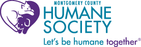 The logo for the montgomery county humane society