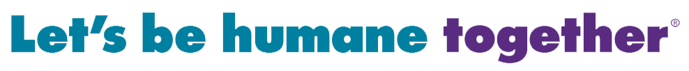 Let's be humane together® logo