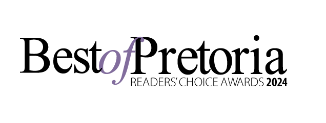 Best of Pretoria Readers’ Choice Awards 2024 logo on a white background