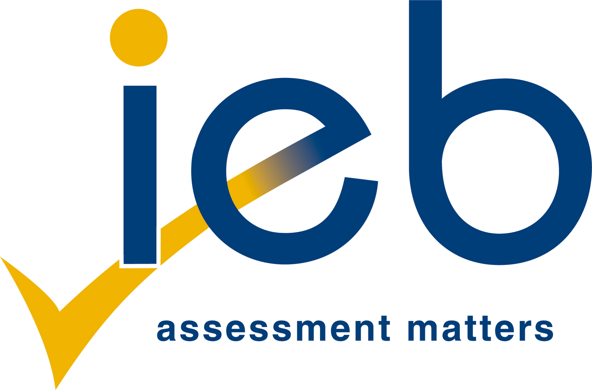 IEB logo with yellow checkmark and the words “assessment matters”