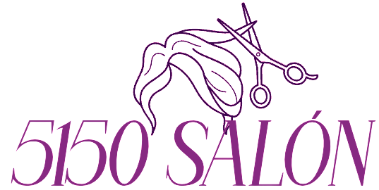 Purple text logo: 