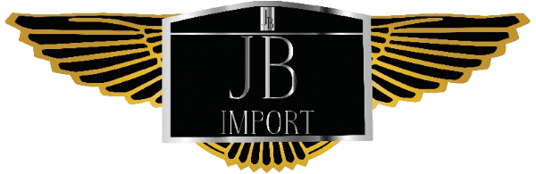 Black and gold winged JB Import logo