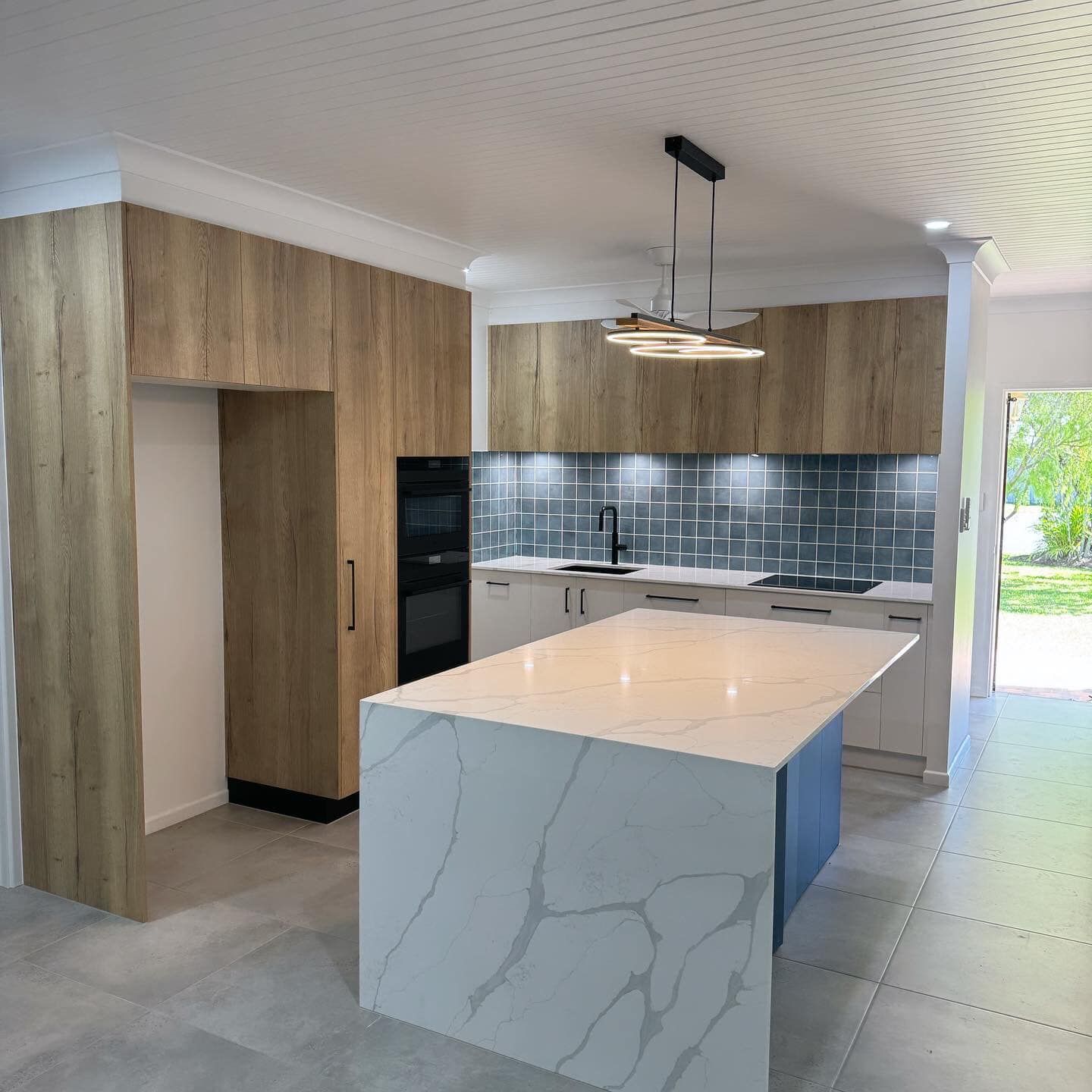 There is a Large Island in the Middle of the Kitchen — NGK Constructions In Freshwater, QLD