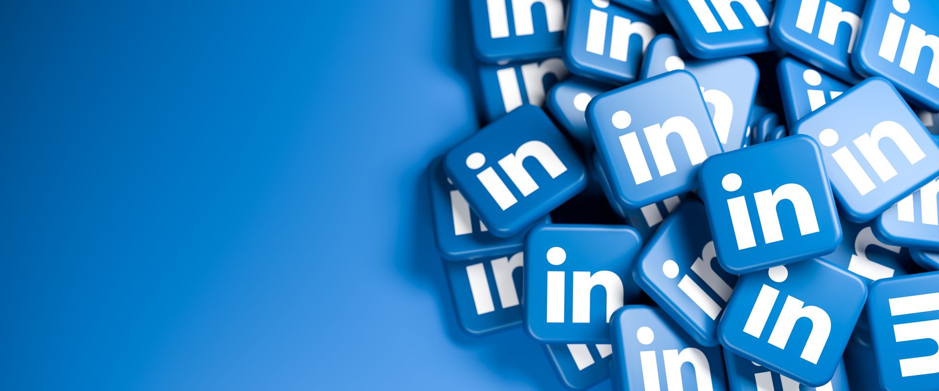 Lots of LinkedIn icons