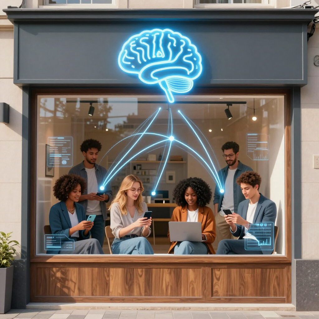 AI voice agent helping a small business automate customer conversations