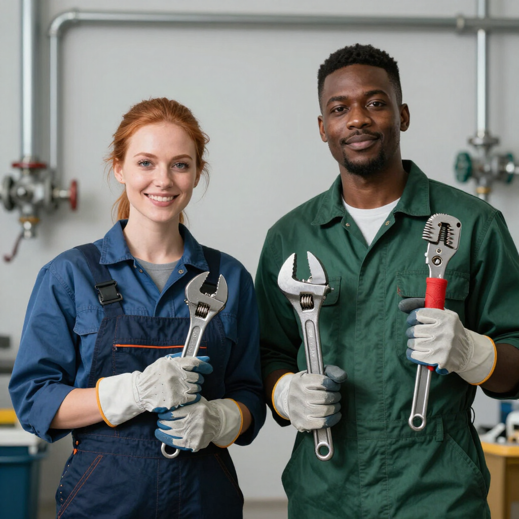 Plumbing professionals using AI voice agents to handle service calls