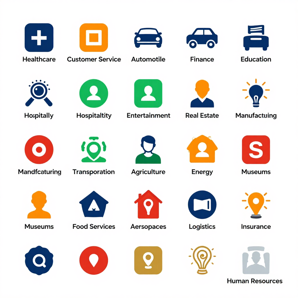 Business industries that benefit from AI voice agents and phone automation
