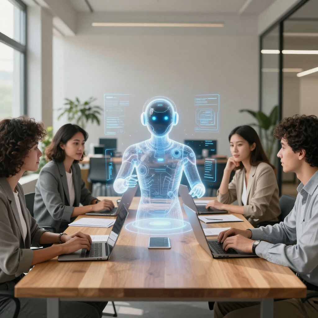 AI voice agent helping a small business automate customer conversations